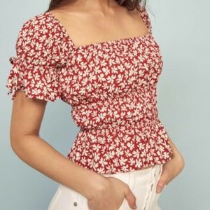 Reformation floral top.